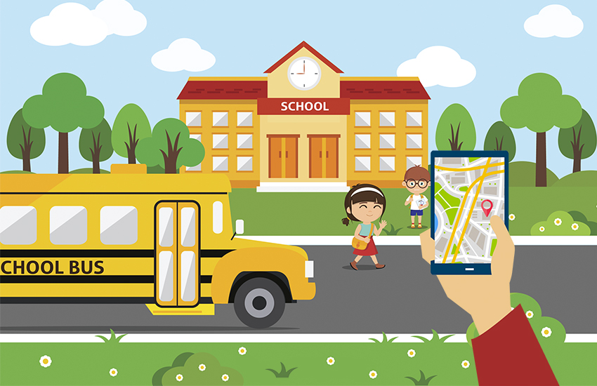 How to use location intelligence to manage school bus efficiently?