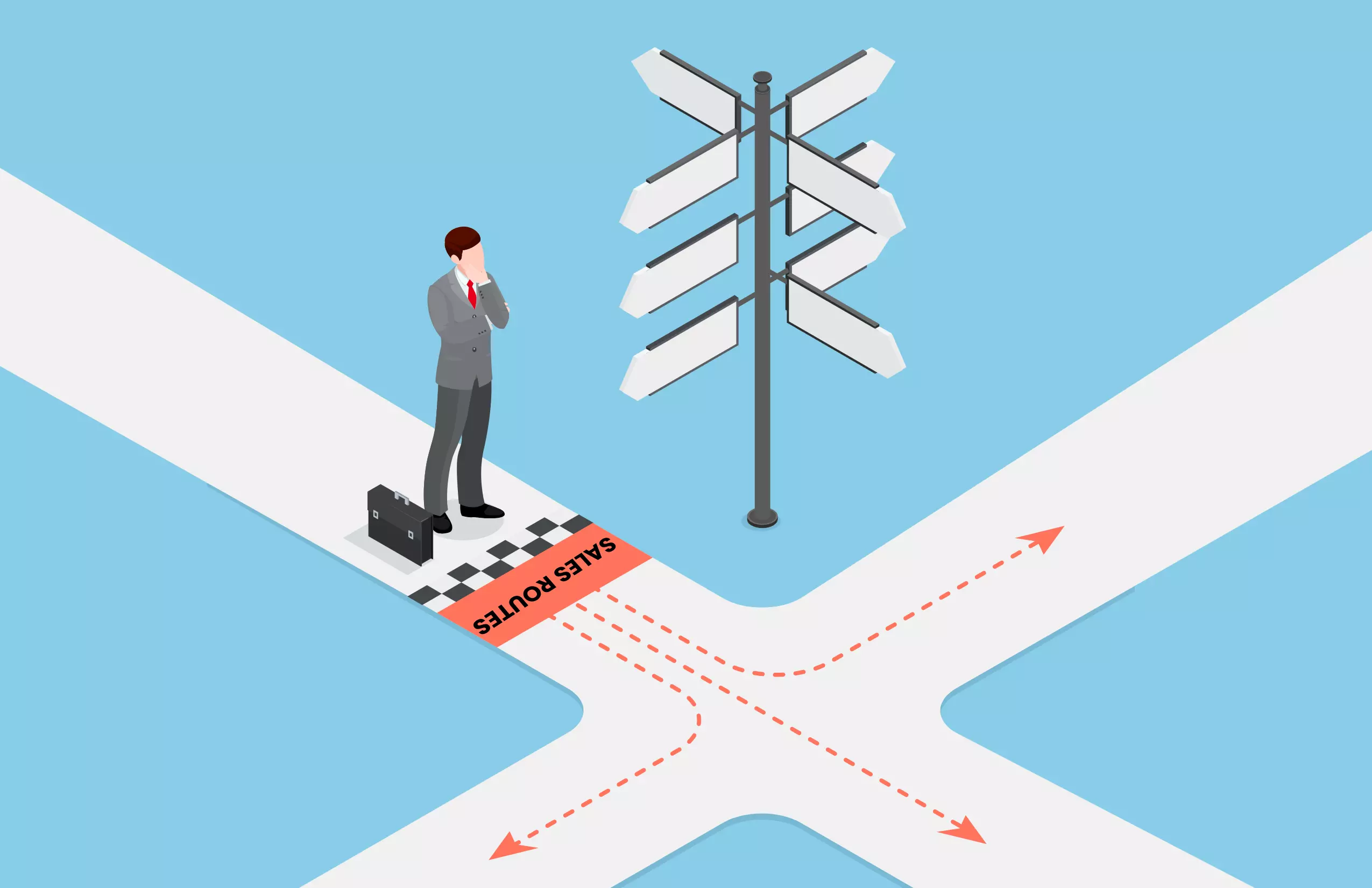 How to Plan the Best Sales Routes for sales employees