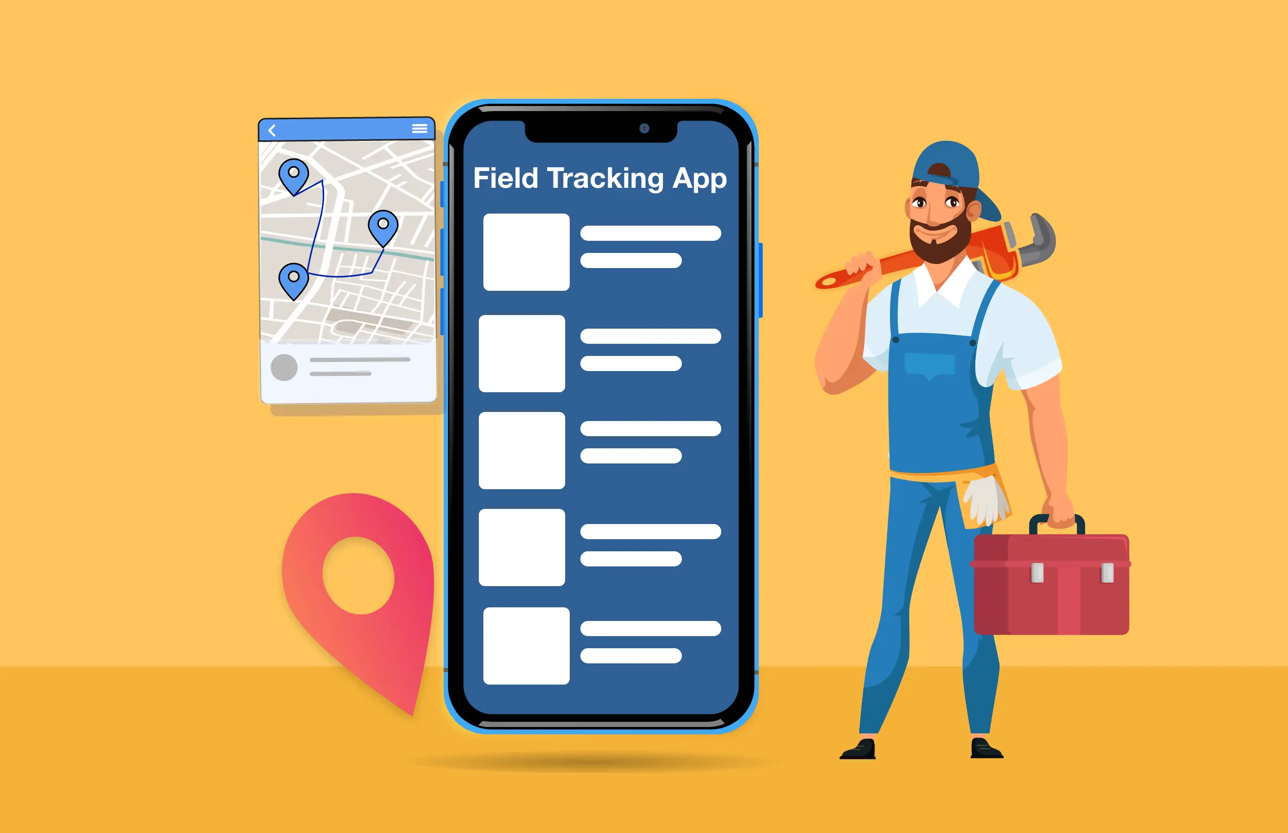 Field Tracking App for Plumbing Service