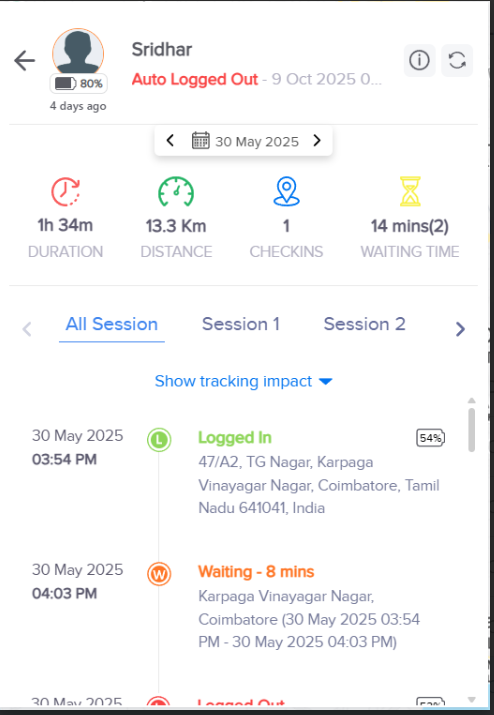 Lystloc: Work Status Updates & Task Management